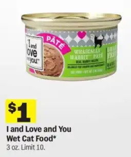 Meijer I and Love and You Wet Cat Food offer