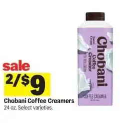 Meijer Chobani Coffee Creamers offer