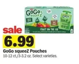 Meijer GoGo squeeZ Pouches offer