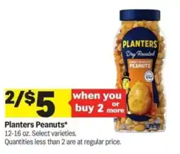 Meijer Planters Peanuts offer