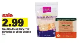 Meijer True goodness dairy free shredded or sliced cheese offer