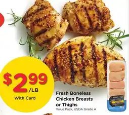 Ralphs Fresh Boneless Chicken Breasts or Thighs offer