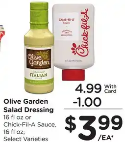 Ralphs Olive Garden Salad Dressing offer