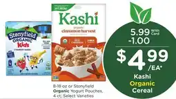Ralphs Kashi Organic Cereal offer
