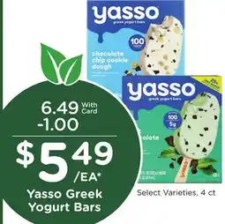 Ralphs Yasso Greek Yogurt Bars offer