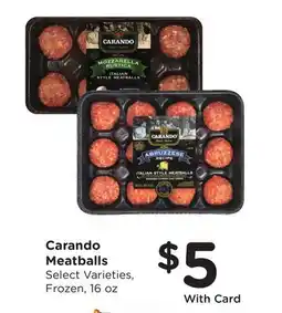 Ralphs Carando Meatballs offer