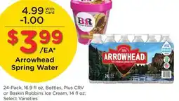 Ralphs Arrowhead Spring Water offer