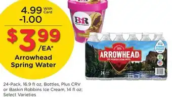 Ralphs Arrowhead Spring Water offer