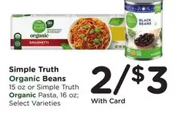 Ralphs Simple Truth Beans offer