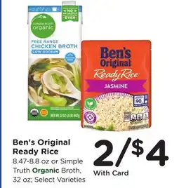 Ralphs Ben's Original Ready Rice offer