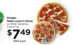Ralphs Kroger Meat Lover's Pizza offer