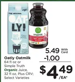 Ralphs Oatly Oatmilk offer