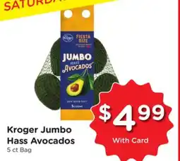 Ralphs Kroger Jumbo Hass Avocados offer