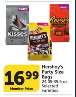 Albertsons Hershey's Party Size Bags offer