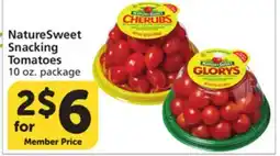 Albertsons NatureSweet Snacking Tomatoes offer