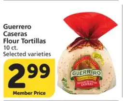 Albertsons Guerrero Caseras Flour Tortillas offer