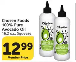 Albertsons Chosen Foods 100% Pure Avocado Oil offer