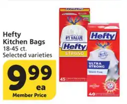 Albertsons Hefty Kitchen Bags offer
