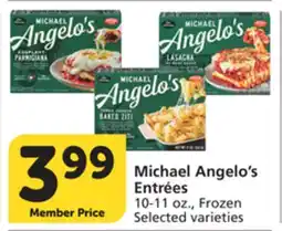 Albertsons Michael Angelo's EntrΓ©es offer
