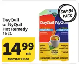 Albertsons DayQuil or NyQuil Hot Remedy offer