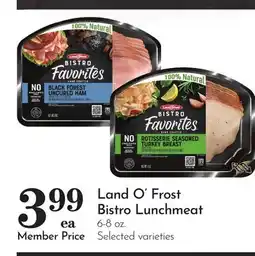 Pavilions Land O'Frost Bistro Lunchmeat offer
