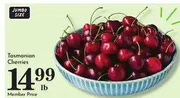 Pavilions Tasmanian Cherries offer