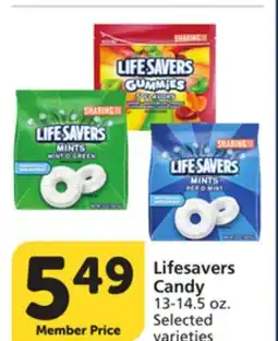 Pavilions Lifesavers Candy offer