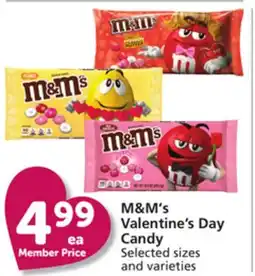 Pavilions M & M's Valentine's Day Candy offer