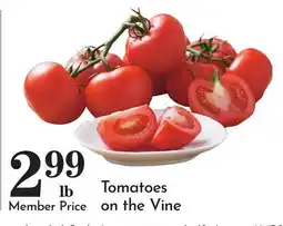 Pavilions Tomatoes on the Vine offer