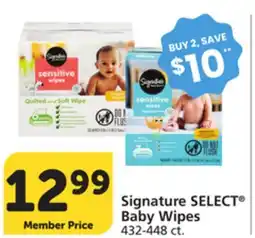 Pavilions Signature SELECT Baby Wipes offer