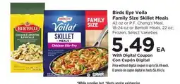 Food 4 Less Birds Eye Voila Family Size Skillet Meals offer