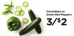Food 4 Less Cucumbers or Green Bell Peppers offer