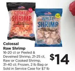 Food 4 Less Colossal Raw Shrimp offer