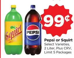 Food 4 Less Pepsi or Squirt offer