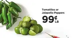 Food 4 Less Tomatillos or Jalapeño Peppers offer