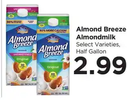Food 4 Less Almond Breeze Almondmilk offer