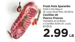 Food 4 Less Fresh Pork Spareribs offer