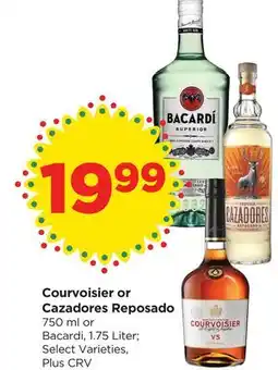 Food 4 Less Courvoisier or Cazadores Reposado offer