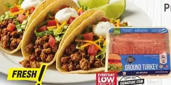 Smart & Final First Street Ground Turkey offer