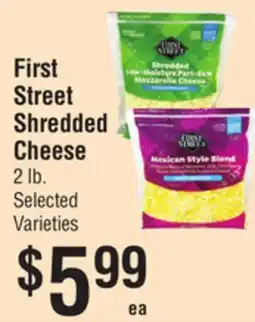Smart & Final First Street Shredded Cheese offer