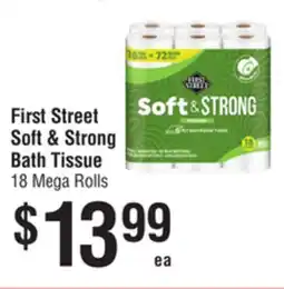 Smart & Final First Street Soft & Strong Bath Tissue offer