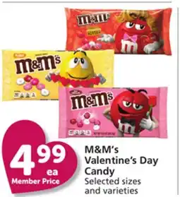 Vons M&M's Valentine's Day Candy offer