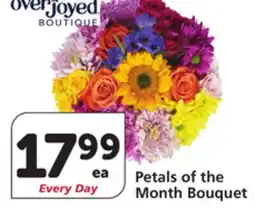 Vons Petals of the Month Bouquet offer