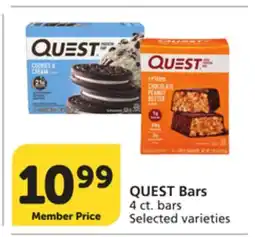 Vons QUEST Bars offer