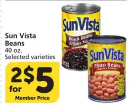Vons Sun Vista Beans offer