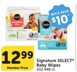 Vons Signature SELECT Baby Wipes offer