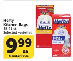 Vons Hefty Kitchen Bags offer