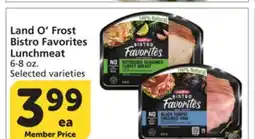 Vons Land O'Frost Bistro Favorites Lunchmeat offer