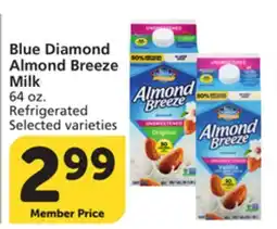 Vons Blue Diamond Almond Breeze Milk offer