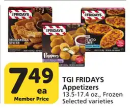 Vons TGI FRIDAYS Appetizers offer